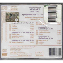 SINFONIA N.21 K 134, N.22 K 162, N.23 K