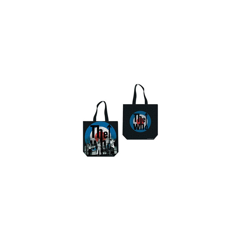 THE WHO COTTON TOTE BAG:TARGET  (BACK PRINT)