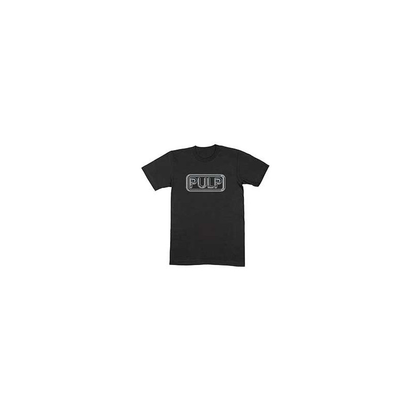 PULP T-SHIRT  MEDIUM UNISEX BLACK  DIFFERENT CLASS LOGO