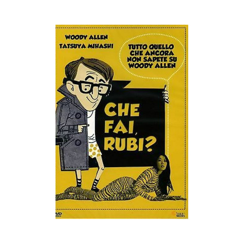 CHE FAI, RUBI? FILM - COMICO/COMMEDIA (JPN,USA1966) WOODY ALLEN,SENKICHI TANIGUCHI T