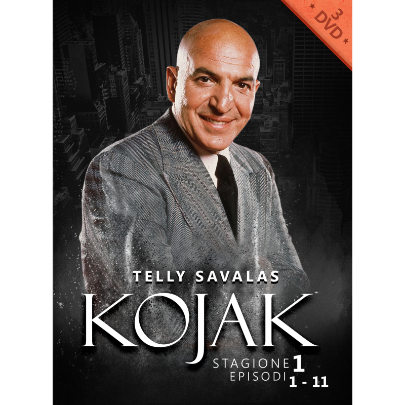 COF. KOJAK STAGIONE 1 VOL. 1 - 4 DVD - REGIA CHARLES S. DUBIN (1973) USA