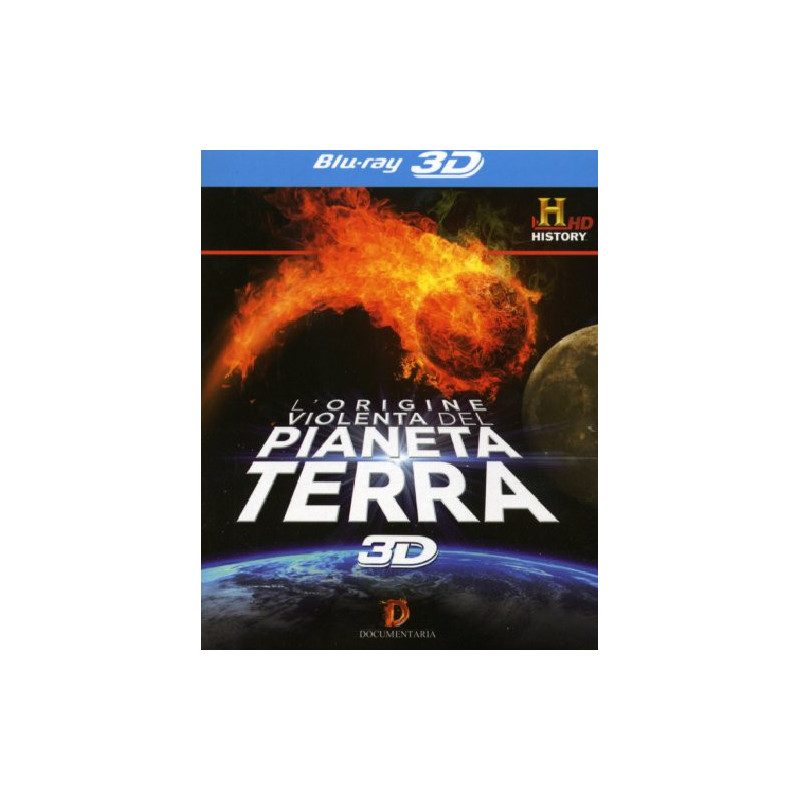 L'ORIGINE VIOLENTA DEL PIANETA TERRA (BLURAY+BLURAY 3D) ESENTE IVA