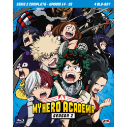 MY HERO ACADEMIA - STAGIONE 02 THE COMPLETE SERIES (EPS 14-38) (4 BLU-RAY)