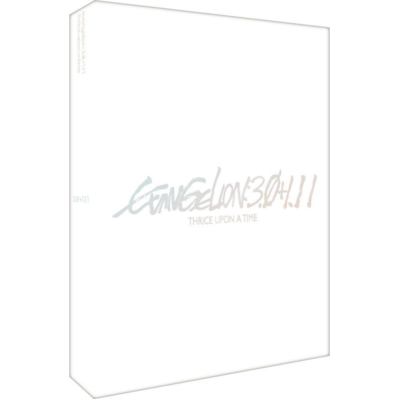 EVANGELION 3.0+1.11 THRICE UPON A TIME (2 DVD) (FIRST PRESS)
