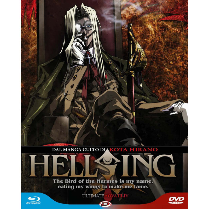 HELLSING ULTIMATE 02 OVA 3-4 (BLU-RAY+DVD)