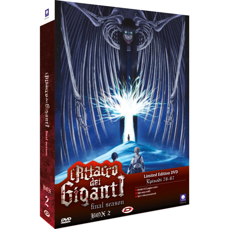 ATTACCO DEI GIGANTI (L') - THE FINAL SEASON BOX 02 (EPS.17-28) (LTD.EDITION)