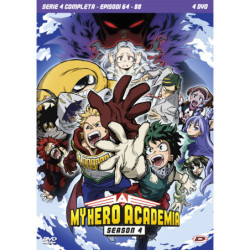 MY HERO ACADEMIA - STAGIONE 04 THE COMPLETE SERIES (EPS 64-88+2 OAV) (4 DVD)