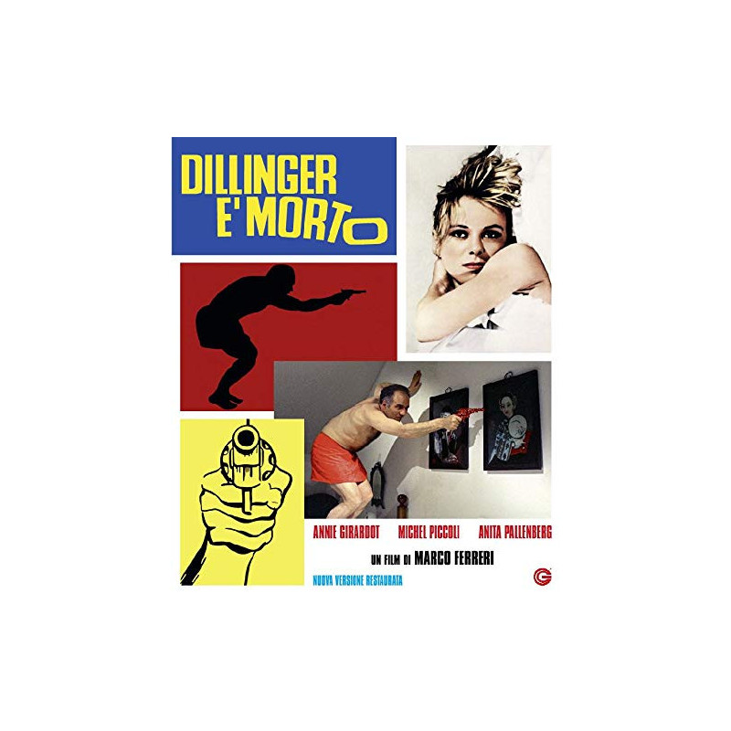 DILLINGER E` MORTO - BLU RAY NEW         REGIA MARCO FERRERI