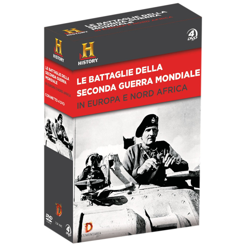 BATTAGLIE DELLA SECONDA GUERRA MONDIALE IN EUROPA E NORD AFRICA (LE) (4 DVD)