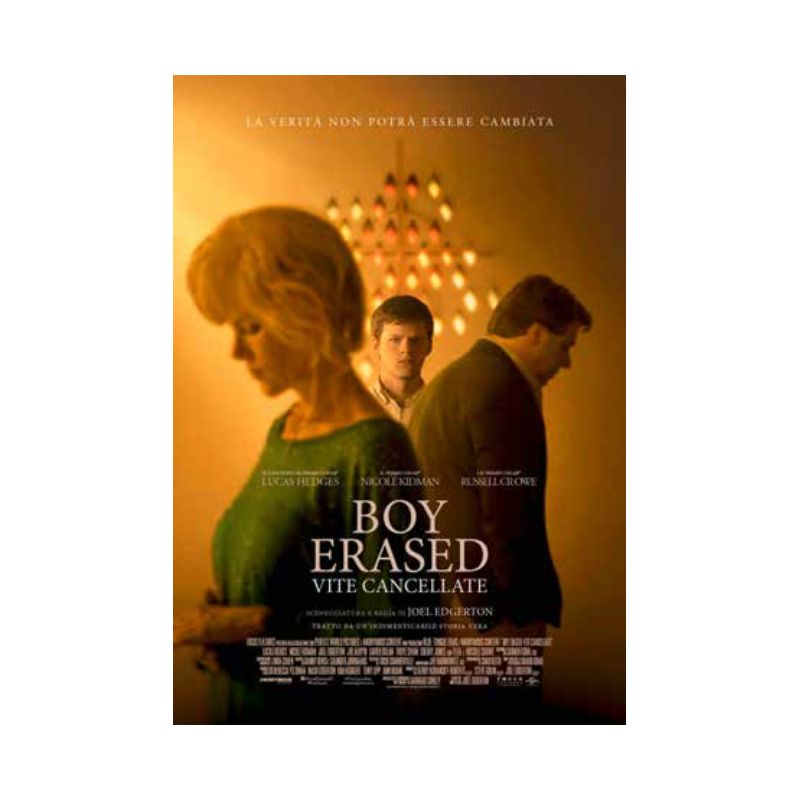 BOY ERASED - VITE CANCELLATE BLU RAY     REGIA JOEL EDGERTON