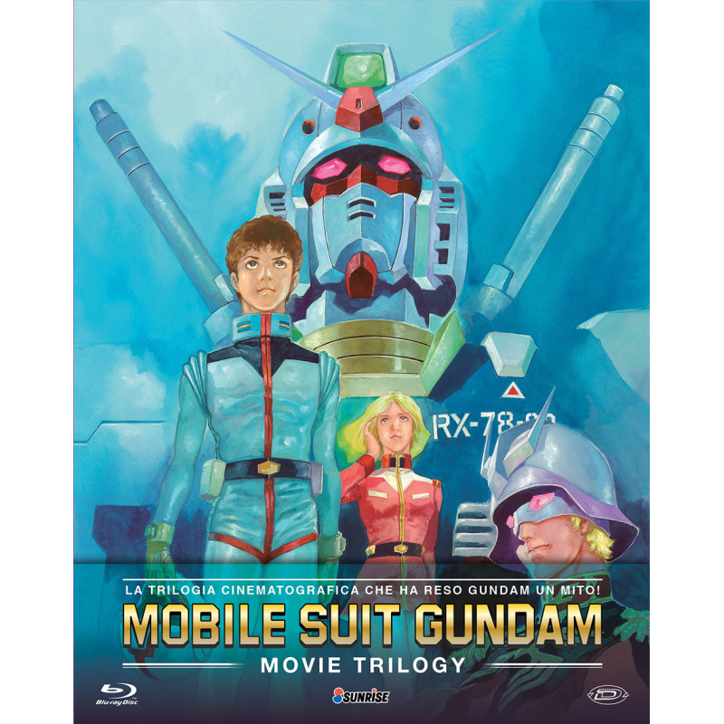 MOBILE SUIT GUNDAM - MOVIE TRILOGY (3 BLU-RAY)