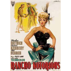 RANCHO NOTORIOUS - DVD  (1952)  REGIA FRITZ LANG