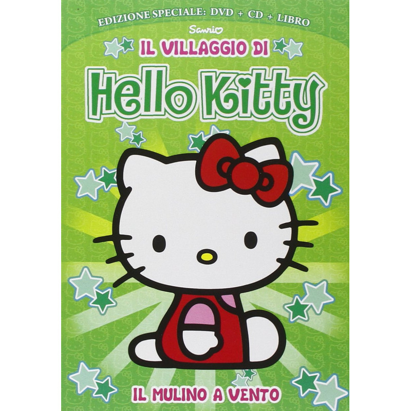 HELLO KITTY - IL VILLAGGIO DI HELLO KITTY 04 - IL MULINO A VENTO   - DVD+CD+LIBRO