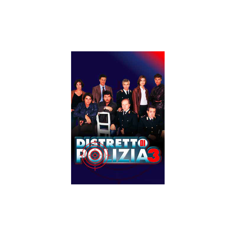 DISTRETTO DI POLIZIA - 3° STAGIONE 6 DVD REGIA MONICA VULLO