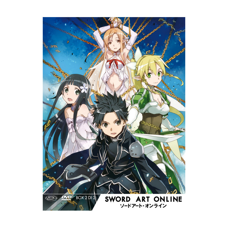 SWORD ART ONLINE BOX 02 (EPS 15-25) (2 DVD+CD)