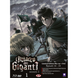 ATTACCO DEI GIGANTI (L') - STAGIONE 02 01 (EPS 01-04) (LDT) (BLU-RAY+DVD)