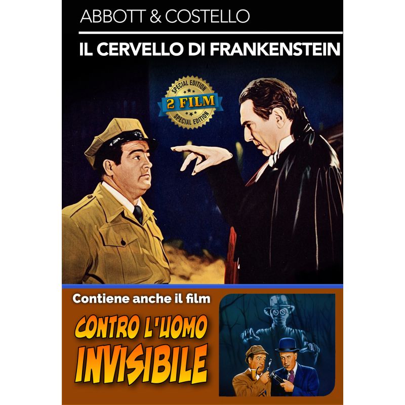 CERVELLO DI FRANKENSTEIN (IL) / FRANKENSTEIN CONTRO L'UOMO INVISIBILE