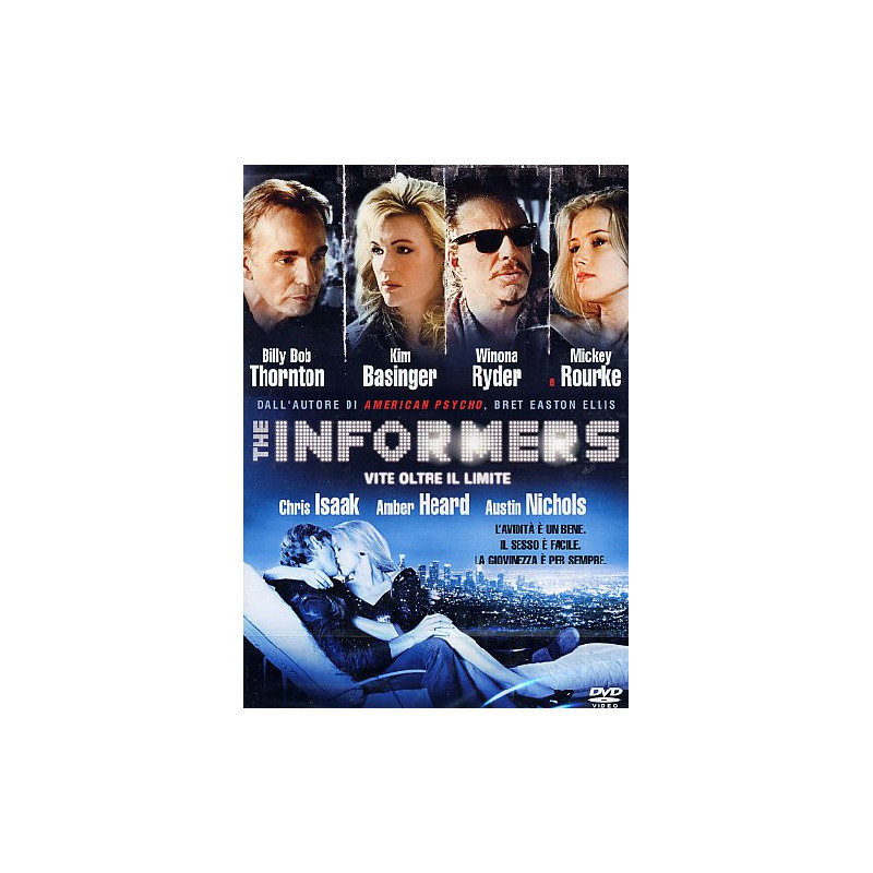 THE INFORMERS, VITE OLTRE AL LIMIT - DVD REGIA GREGOR JORDAN