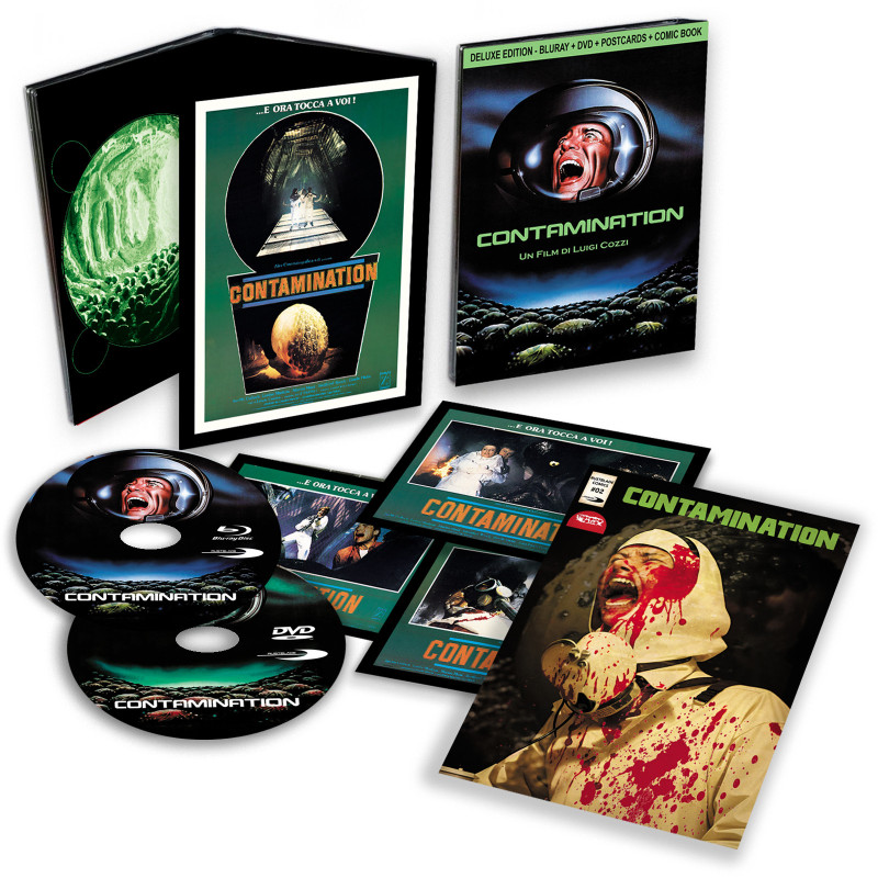 CONTAMINATION (BLU-RAY+DVD+FUMETTO ORIGINALE+POSTCARD) (EDIZIONE LIMITATA)