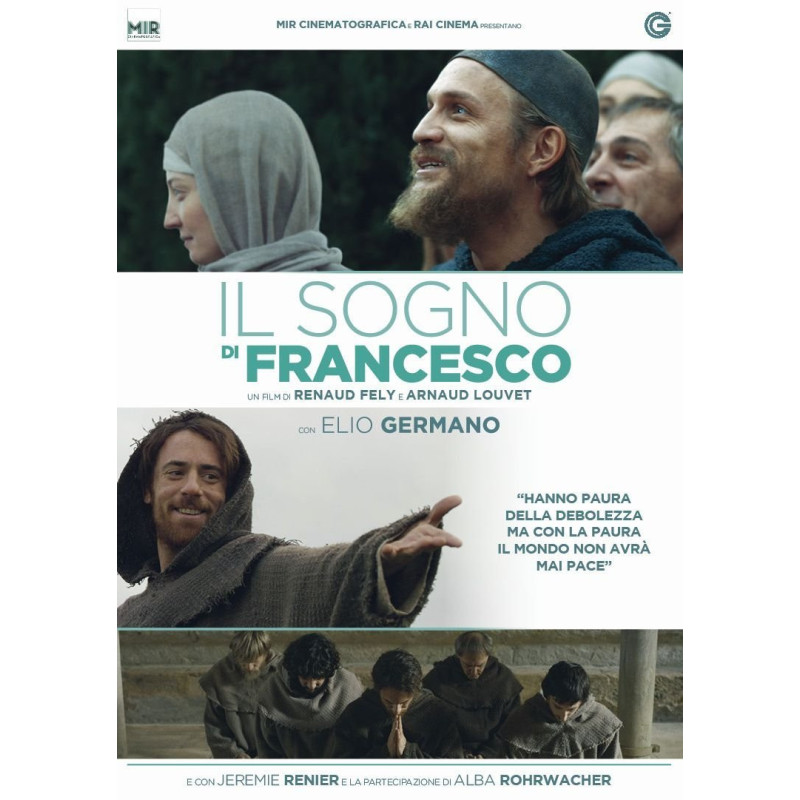IL SOGNO DI FRANCESCO - DVD (2016) REGIA RENAUD FÚLY - ARNAUD LOUVET