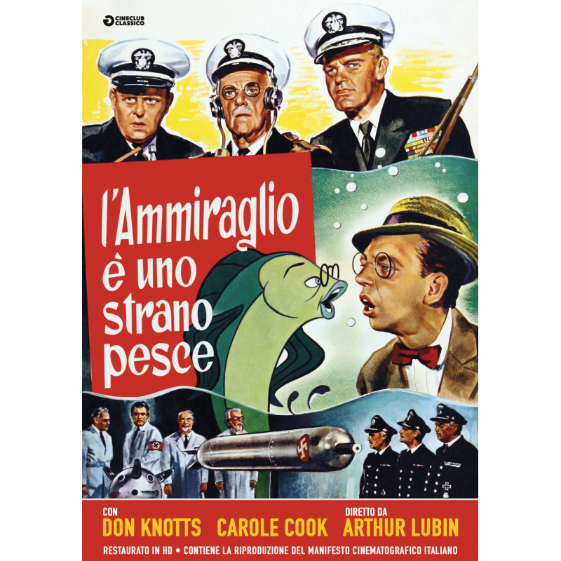 AMMIRAGLIO E' UNO STRANO PESCE (L') (RESTAURATO IN HD) (DVD+POSTER)