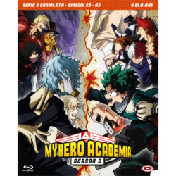 MY HERO ACADEMIA - STAGIONE 03 THE COMPLETE SERIES (EPS 39-63) (4 BLU-RAY)