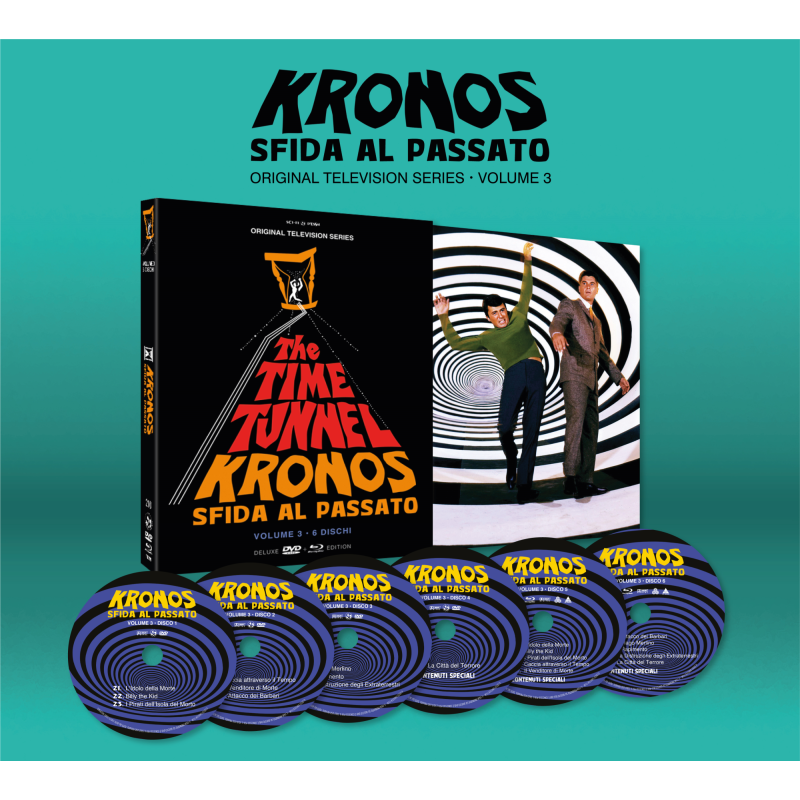 KRONOS - SFIDA AL PASSATO 03 (DELUXE EDITION) (4 DVD+2 BLU-RAY)