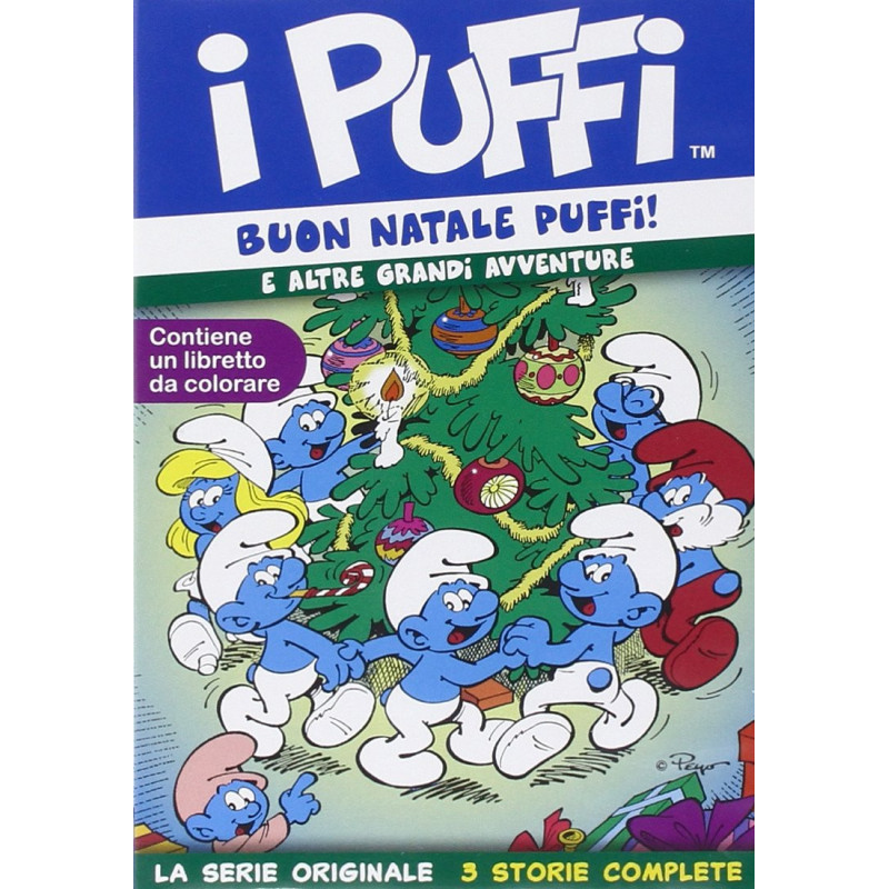 BUON NATALE PUFFI - ESENTE IVA