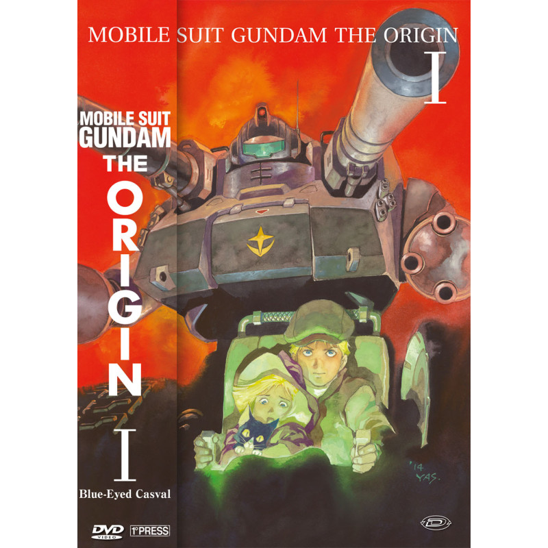 MOBILE SUIT GUNDAM - THE ORIGIN I - BLUE-EYED CASVAL (FIRST PRESS)