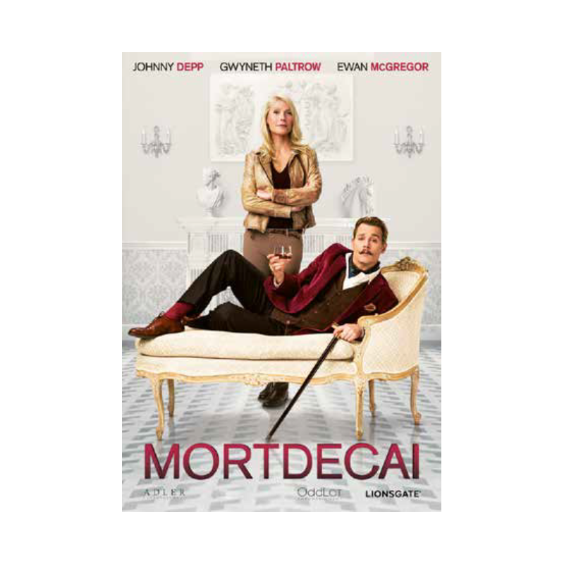 MORTDECAI BLU RAY                        REGIA DAVID KOEPP