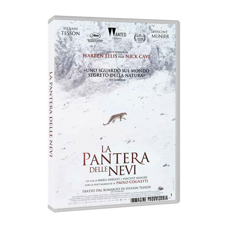 LA PANTERA DELLE NEVI REGIA VINCENT MUNIER \ MARIE AMIGUET ATTORI PAOLO COGNETTI
