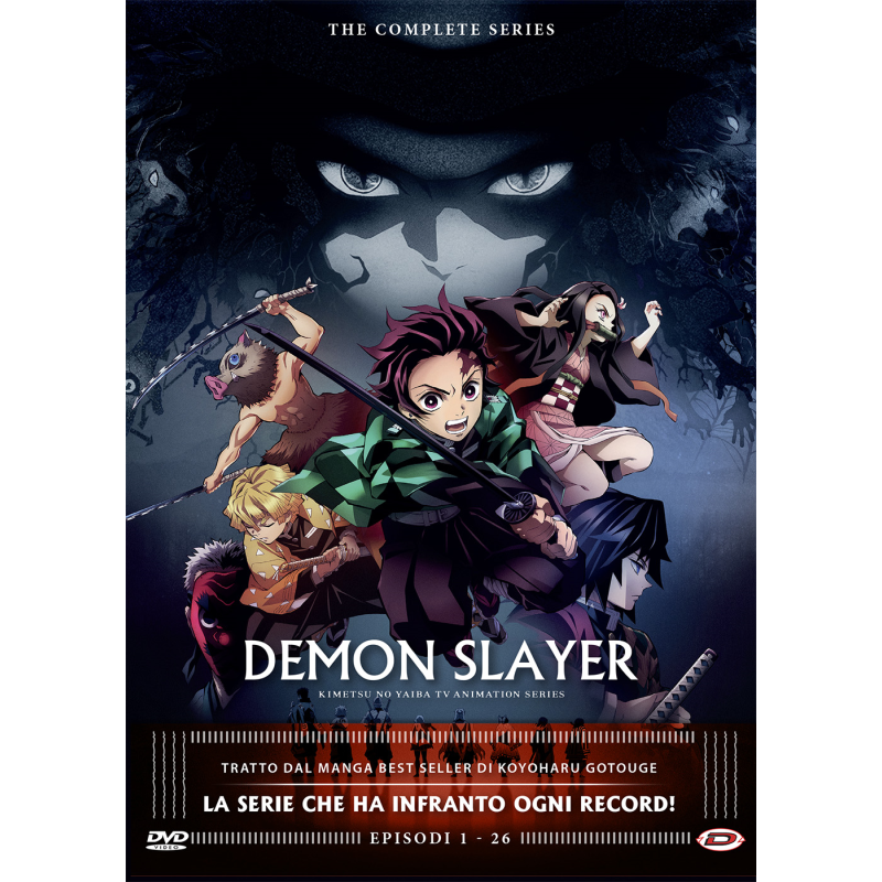 DEMON SLAYER - THE COMPLETE SERIES (EPS. 01-26) (4 DVD)