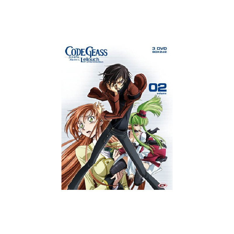 CODE GEASS - LELOUCH OF THE REBELLION BOX 02 (EPS14-25) (3DVD)