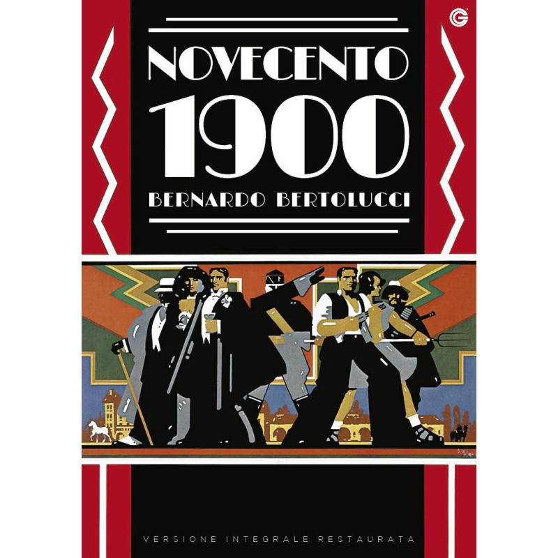 NOVECENTO, PARTE 1 + 2 PARTE - 2 DVD REGIA BERNARDO BERTOLUCCI