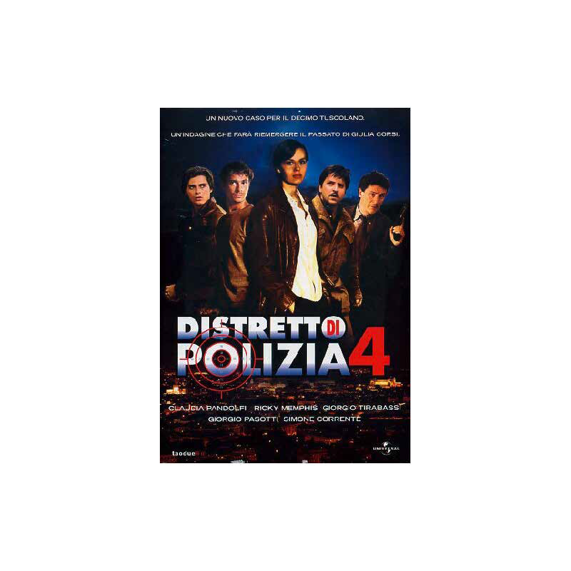 DISTRETTO DI POLIZIA - 4° STAGIONE 6 DVD REGIA MONICA VULLO