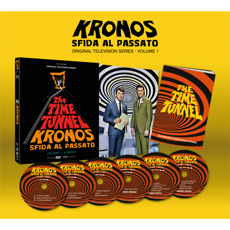 KRONOS - SFIDA AL PASSATO 01 (DELUXE EDITION) (4 DVD+2 BLU-RAY)