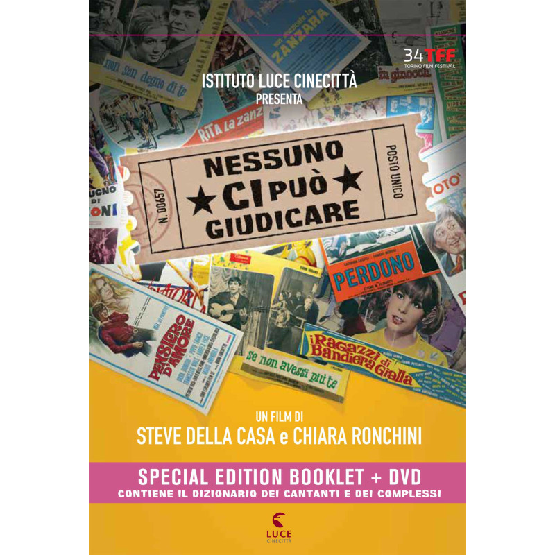 NESSUNO CI PUO' GIUDICARE (DVD+DIZIONARIO DEI CANTANTI E DEI COMPLESSI)