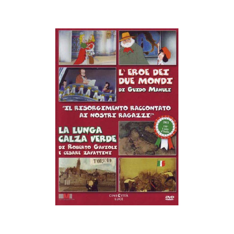 L`EROE DEI DUE MONDI - DVD REGIA GUIDO MANULI - ROBERTO GAVIOLI - CESARE ZAVATTINI