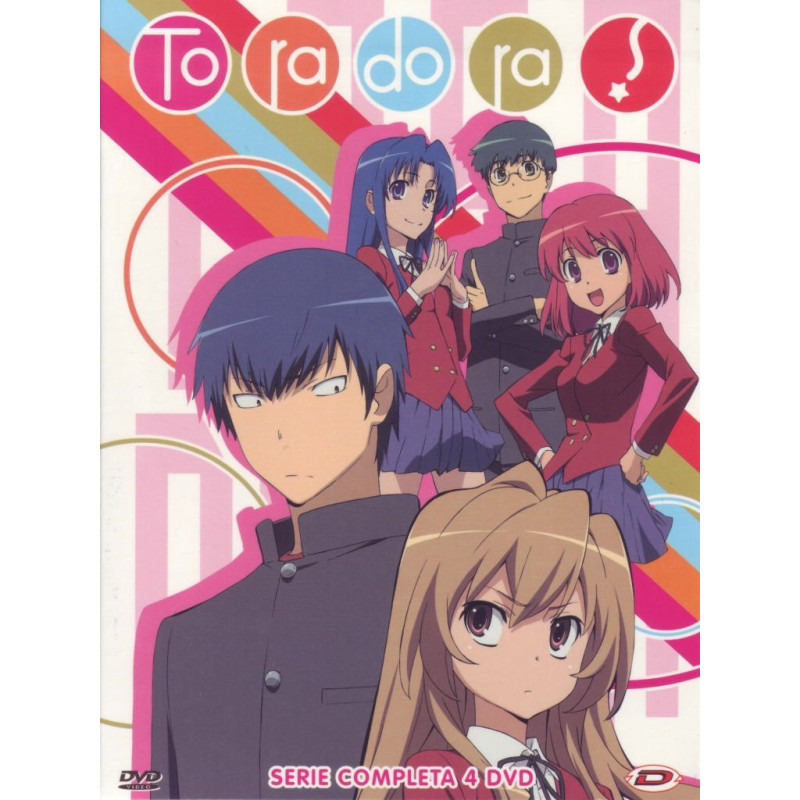 TORADORA - THE COMPLETE SERIES (EPS 01-26) (4 DVD) ANIMAZIONE GIAPPONESE (JPN2008) NAGAI T