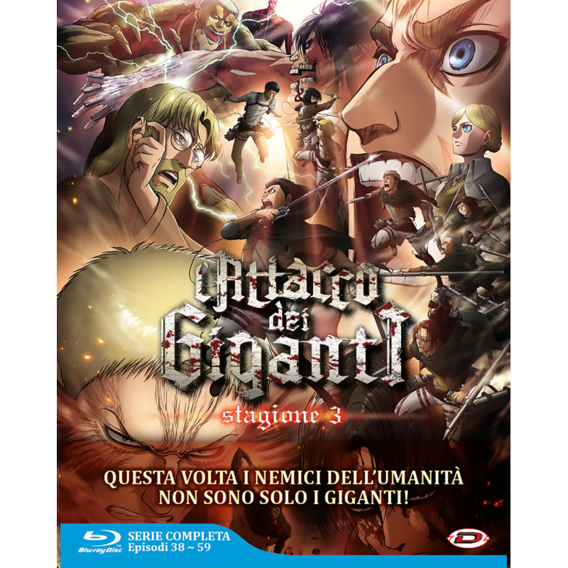 ATTACCO DEI GIGANTI (L') - STAGIONE 03 THE COMPLETE SERIES (4 BLU-RAY) (EPS 01-22)