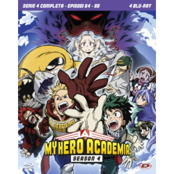 MY HERO ACADEMIA - STAGIONE 04 THE COMPLETE SERIES (EPS 64-88+2 OAV) (4 BLU-RAY)