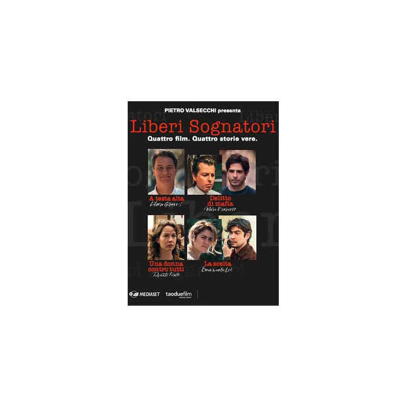 COF. LIBERI SOGNATORI - 4 DVD REGIA GRAZIANO DIANA \ MICHELE ALHAIQUE \ STEFANO MORDINI  \
