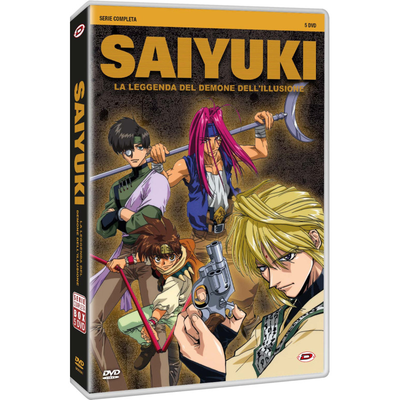 SAIYUKI THE COMPLETE SERIES (EPS.01-50) (5 DVD)