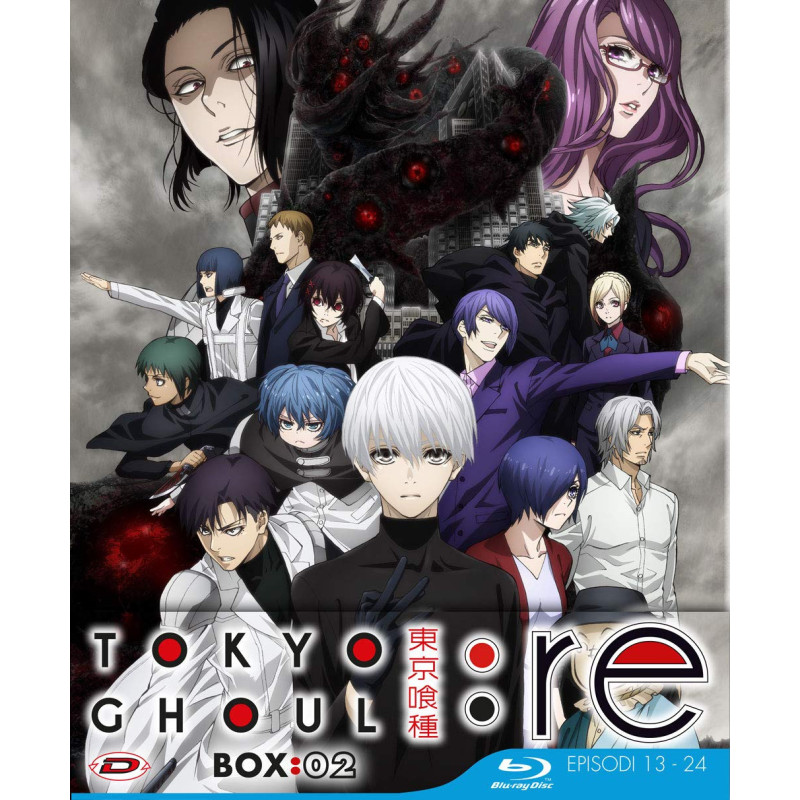 TOKYO GHOUL: RE - STAGIONE 03 BOX 02 (EPS 13-24) (3 BLU-RAY) (ED. LIMITATA)