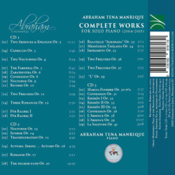 ABRAHAM TENA MANRIQUE: COMPLETE WORKS FO