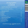WILHELM KEMPFF: LIEDER