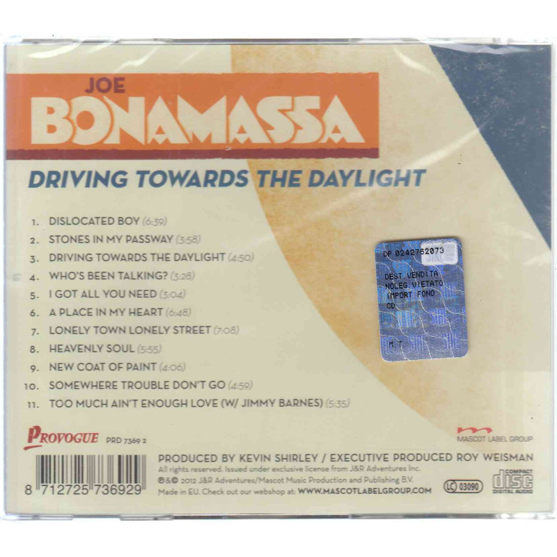 DRIVING TOWARDS THE DAYLIGHT-CD