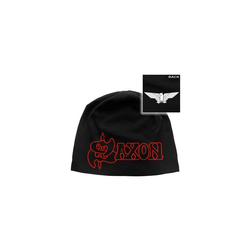 SAXON CAPPELLO A CUFFIA LOGO & EAGLE