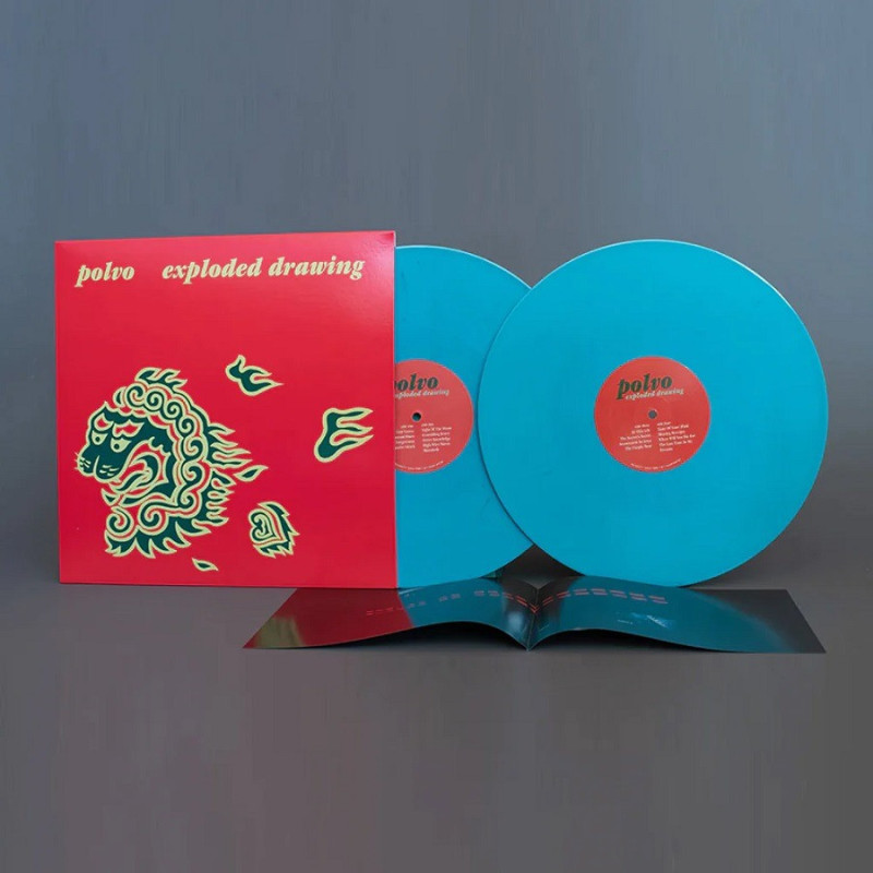 EXPLODED DRAWING (OPAQUE AQUA VINYL)