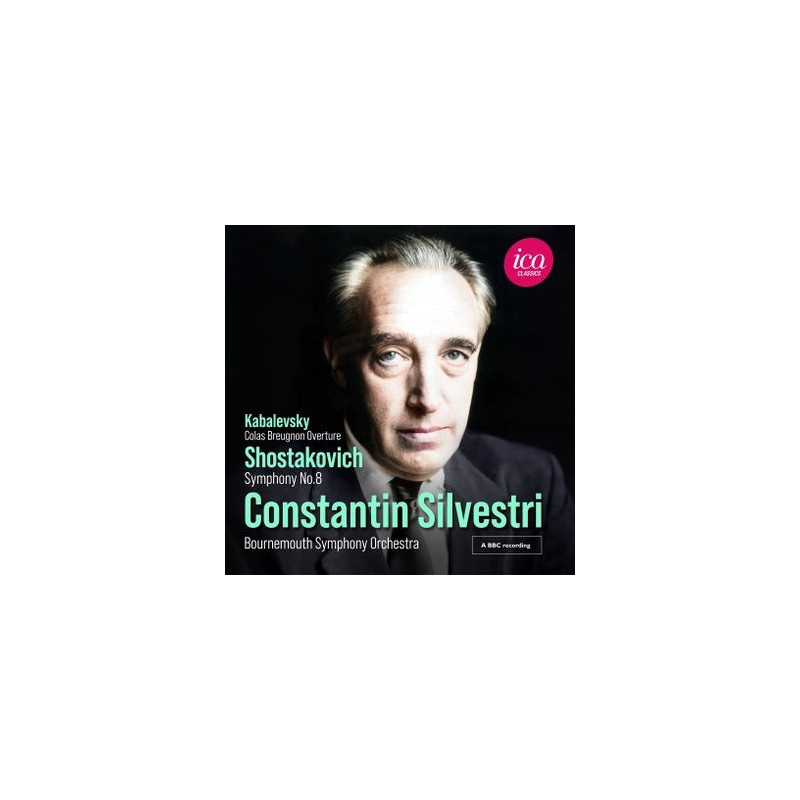 SHOSTAKOVICH: SYMPHONY NO. 8 - KABALEVSKY: COLAS BREUGNON OVERTU